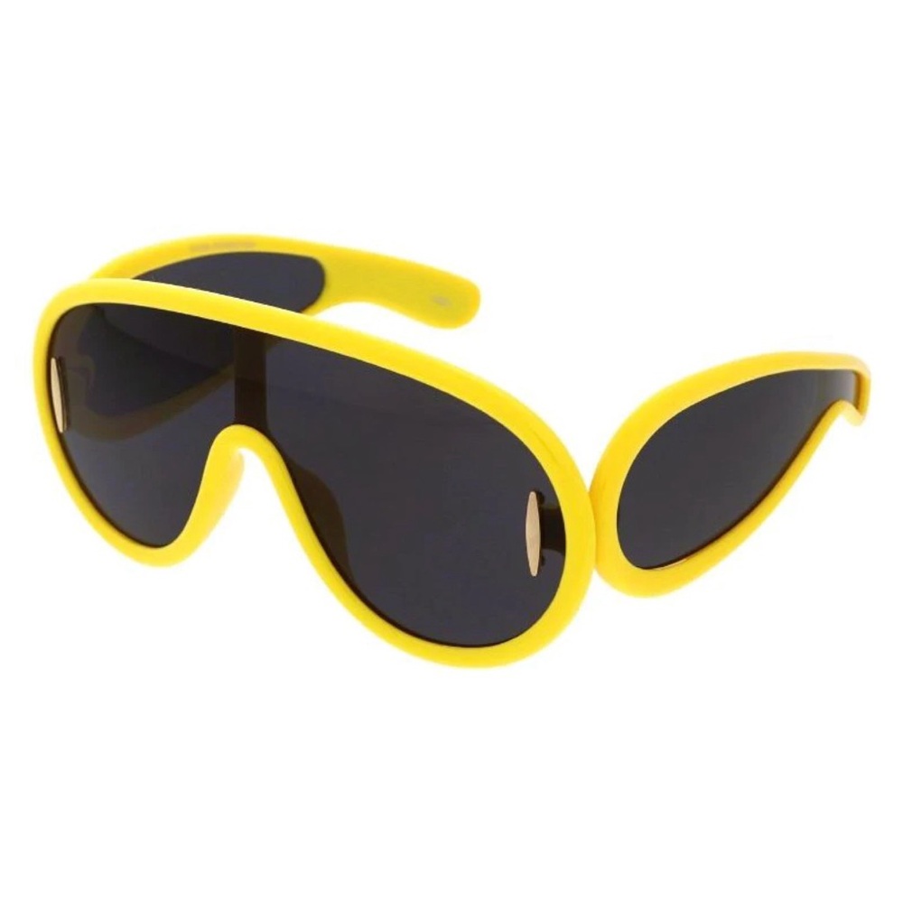 Yellow Wraparound Sunglasses
